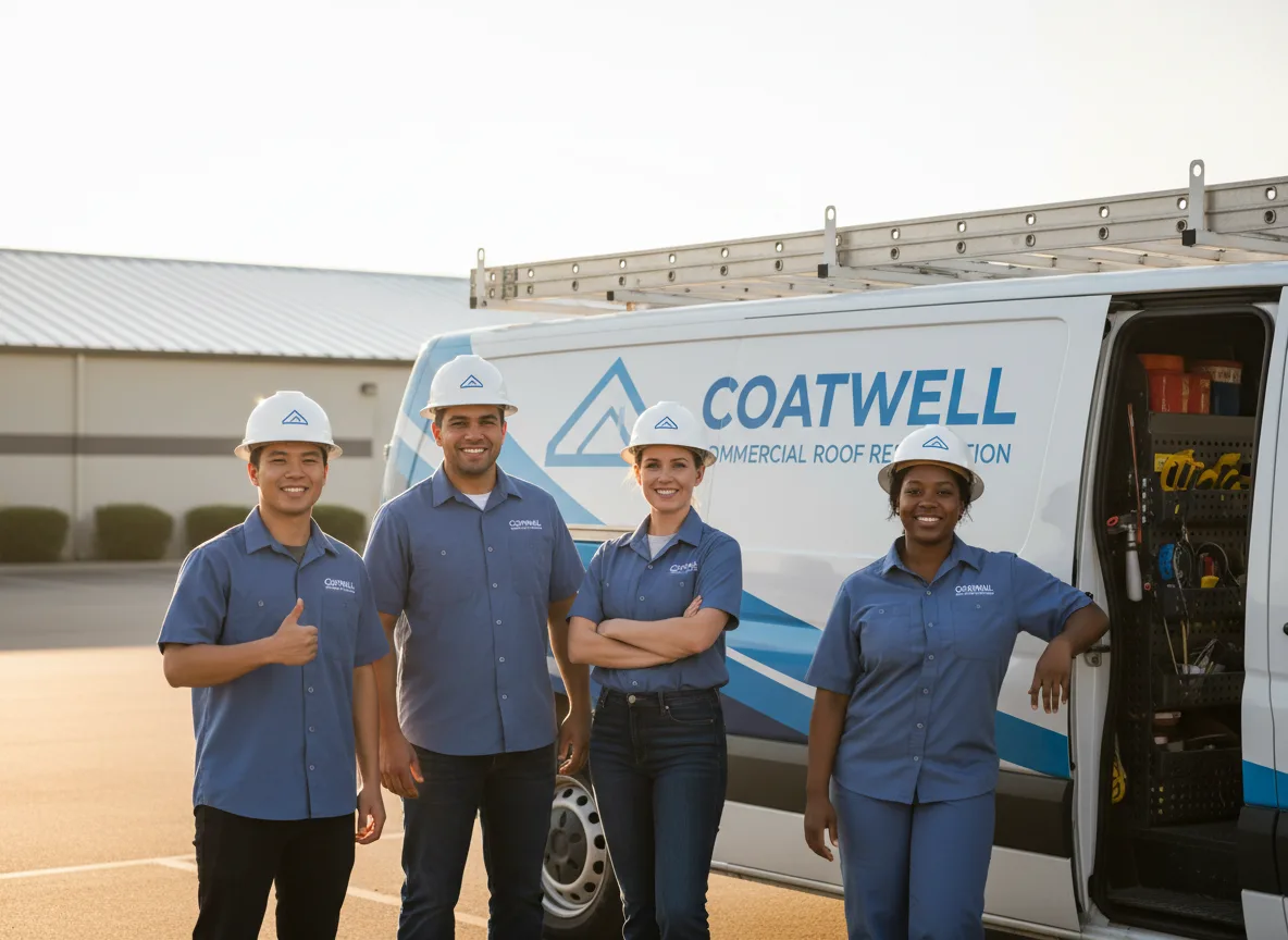 Commercial roof coating company in Eden, VT